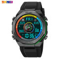SKMEI Sports Electronic Watch Men's Outdoor Sports Compass Electronic Watch Multifunctional Waterproof LED Watch 2209. 