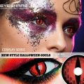 Cosplay HD45-6 Barclubhousea RED Color Contact Lenses Halloween Makeup Cosmetic Contactlen COMICPARTY Barbie HD45-6. 