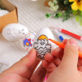 6 Pcs Easter DIY Hand-Painted Eggs 2024 Cartoon Eggs Children'S Handmade Gift Easter Egg Painting Kit -A.