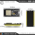 NodeMcu ESP32 ESP32S Wroom 38 Pin Big Size Version Built-in WIFI + BLUETOOTH Module Dual Core 32BIT, 240MHZ for Robotics, IOT, DIY Electronic. Alternative of Arduino and Raspberry pi.. 