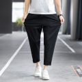 Men's Summer Spring Casual Fashion Quick Dry Breathable Solid color Pants Male Lightweight Street Fitness Joggers Trousers. 