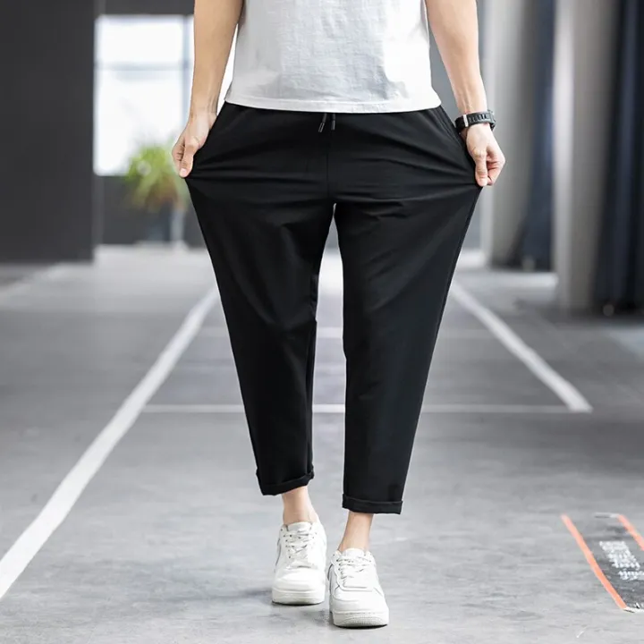 Men's%20Summer%20Spring%20Casual%20Fashion%20Quick%20Dry%20Breathable%20Solid%20color%20Pants%20Male%20Lightweight%20Street%20Fitness%20Joggers%20Trousers%20-%20Image%206