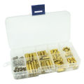 M3 Copper - Stainless Hex Spacer Box of 120 Pieces. 