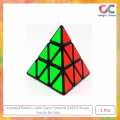 Pyramid Rubik's Cube Super Smooth 3X3X3 Magic Puzzle for kids 1 Pcs. 