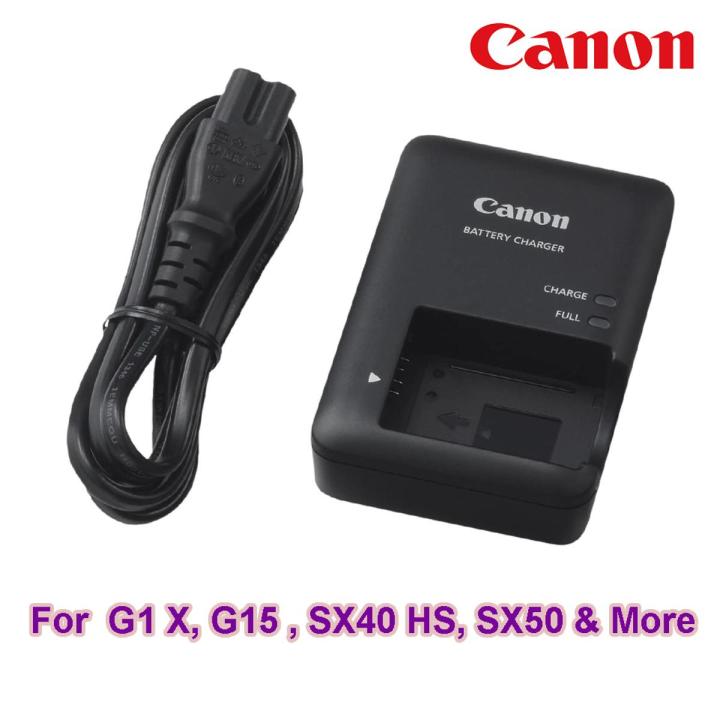 CANON NB-10L Battery Charger With Free Power Cable For G1 X, G3-X