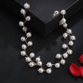 Pearl Necklace Pearl necklaces for women For Party pearl nackless. 