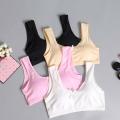 Semis bra sports bra cotton bra teenagers bra 4p. 
