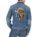 Heat Transfer Iron on Patch Vibrant Animal Heat Transfer Stickers for Clothes Bags Hats Colorfast Realistic Iron-on Decals for Stylish Southeast Asian Fashion Heat Press Iron on Patch. 