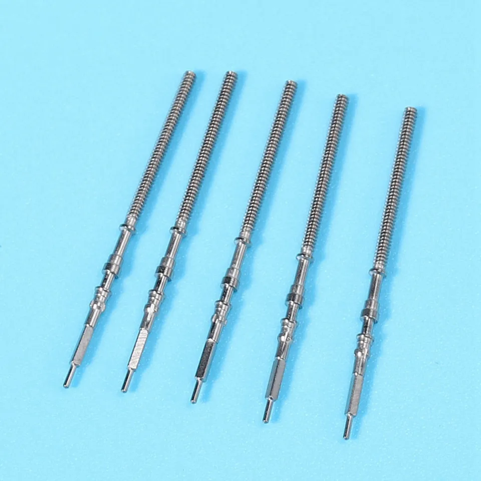 25Pcs Movement Watch Steel Stem Crown Kit Watch Of Parts NH35 NH36