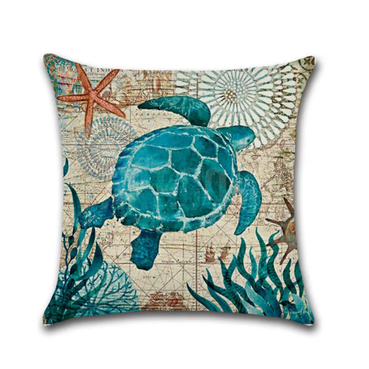 Octopus%20Sea%20Turtle%20Whale%20Sea%20Horse%20Cushion%20Cover%20Throw%20Pillow%20Case%20Sofa%20Decor%20-%20Image%204