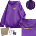 Kpop Letter JIMIN NOMAD BE A GOOD HUMAN Printed Hoodie Winter Plus Fleece Sweatshirt Harajuku Never Walk Alone Outfit Boy Girls. 