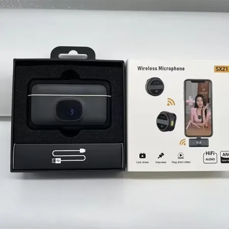 SX21%20Wireless%20Microphone%20Same%20as%20Hollyland%20Lark%20M2.%20Interview,%20Live%20Broadcast,%20Audio%20Video%20Recording%20Clip%20on%20Collar%20Microphone.%20Noise%20Reduction%20Lavalier%20Lapel%20Mini%20Microphone%20-%20Image%204