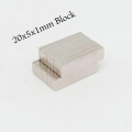 (5-100 pcs) Small 20x5x1mm Neodymium N35 Magnets – 20*5*1mm (0.79" x 0.2") | Powerful Rare Earth Rectangular Magnets for DIY, Crafts & Industrial Use. 