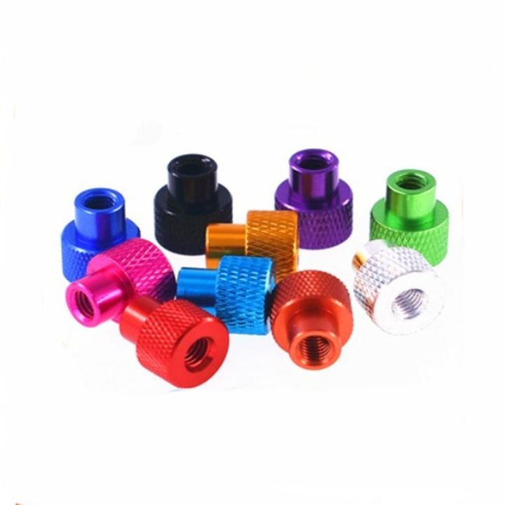5pcs/lot%20M3%20M4%20m5%20m6%20m8%20colourful%20aluminum%20%20Frame%20Hand%20Tighten%20Flange%20Nut%20step%20knurled%20thumb%20nut%20-%20Image%205