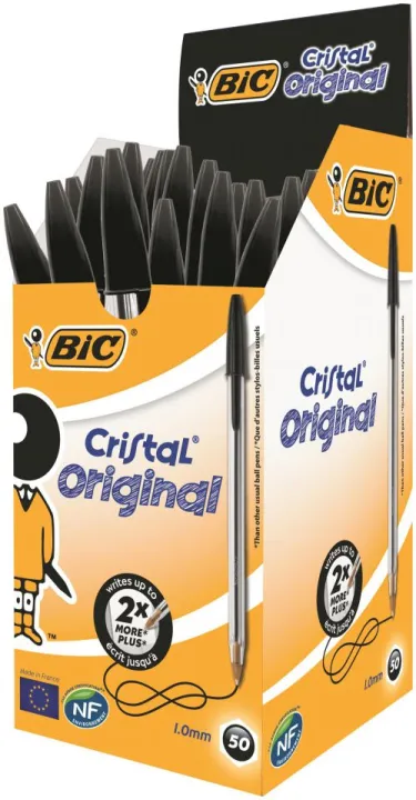 Bic%20Cristal%20Ballpoint%20Pen%20Medium%20Black%20(Pack%20of%202/4/6/10/20/50)%20-%20Image%202