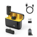 K6 wireless lavalier microphone 1-in-2 mobile phone webcast radio noise reduction wireless lavalier. 