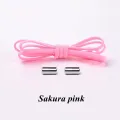 Elastic Laces Sneakers No Tie Shoe laces Round Boot Shoelaces without ties Kids Adult Quick Shoe lace Rubber Bands for Shoes. 