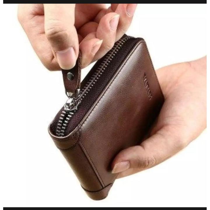 New Vintage Men's Wallet Coin Pocket Multi-Function Driving License Small Wallet Men's Pers Card Holder Money Bag