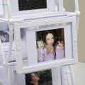 Rotating Wheel Picture Frame Novelty Table Decoration Photo Frame Rotating for Bedroom Book. 