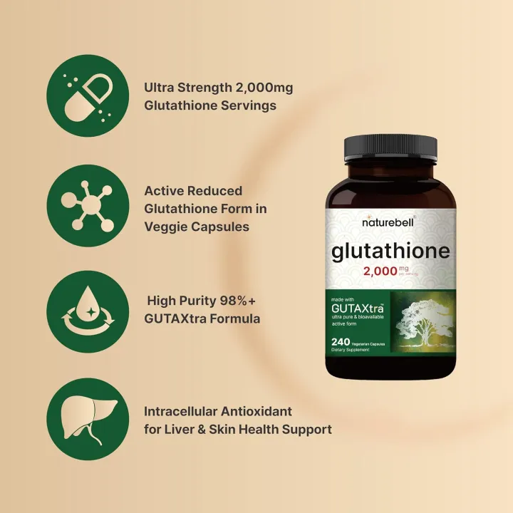NatureBell%20Glutathione%20%202,000mg%20240%20%20Capsules%20-%20Image%203