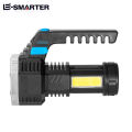 High Power LED Flashlights Camping Torch With 7 Lamp Beads And COB Side Light Rechargeable Outdoor Hiking Portable Hand Lantern. 