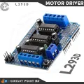 L293D Motor Driver Shield Module For RC Project-RC Car/LFR/Stepper/Servo motor Shield L293 Expansion Board 4.5-16V DC For Arduino Electronics Circuitry & Parts.. 