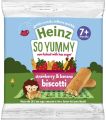 Heinz So Yummy – Strawberry & Banana Biscotti Snack (7M+) – 60gm. 