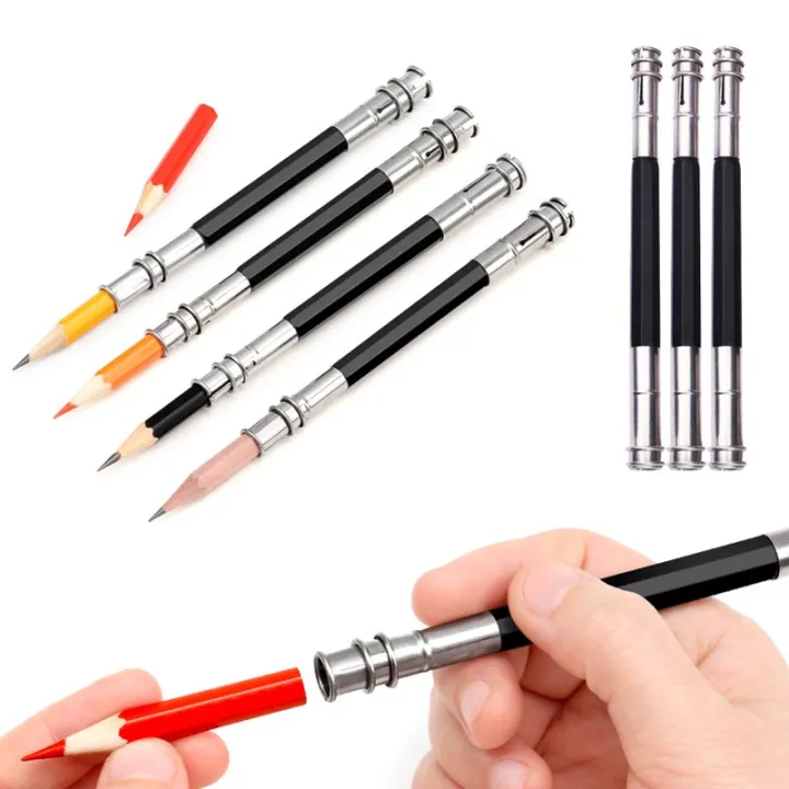 Pencil%20Extender%20Holder%20Adjustable%20Head%20Sketch%20Painting%20Art%20tools%201%20pes%20-%20Image%202