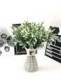 7pcs Faux UV Resistant Fake Flowers Artificial Plants Plastic Decor Outdoor Plastic lavender fake flower wedding Accessories. 