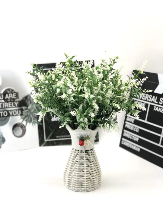 7pcs%20Faux%20UV%20Resistant%20Fake%20Flowers%20Artificial%20Plants%20Plastic%20Decor%20Outdoor%20Plastic%20lavender%20fake%20flower%20wedding%20Accessories%20-%20Image%203