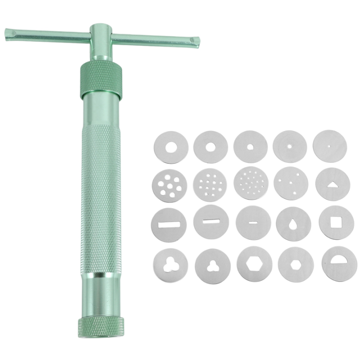 Clay Extruder - Polymer Clay Extruder, Aluminum Alloy Clay Extruder , Rotary Mold Sugar Polymer Clay Extruder