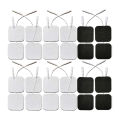White Physiotherapy Equipments Self Adhesive Electrode Pads For Electronic Stimulators, Ift, Tens,Ems & Pulse Massagers.