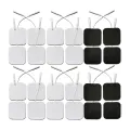 White Physiotherapy Equipments Self Adhesive Electrode Pads For Electronic Stimulators, Ift, Tens,Ems & Pulse Massagers. 