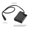 EP-5A DC Coupler Power Connector EN-EL14 Dummy Ba-tte-ry Adapter 4.0*17mm DC Tip for Nikon D3100 D3200 D3300 D3400 D3500 D5100 D5200 D5300 D5500 Cameras. 