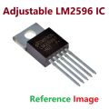 Adjustable LM2596 IC LM2596 Voltage Regulator IC Buck Converter LM2596T Step Down IC Voltage Regulator IC 5 Pin Leads TO-220-5 LM2596 DC DC Buck Converter. 