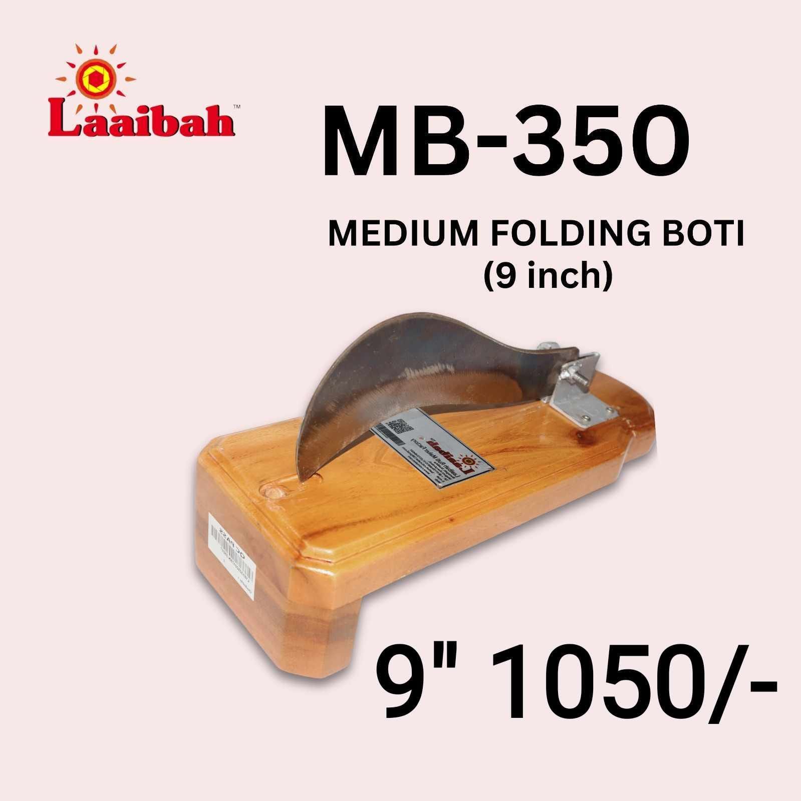 Laaibah Folding Boti MB-350 (9inch) folding cutter