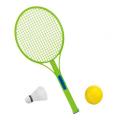 Badminton Rackets Set Parent-child Sport Badminton Racket Toy Tennis Ball Set Outdoor Sports Accessory for Educational Games. 