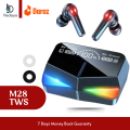 M28 TWS Bluetooth Wireless Earbuds - Black.