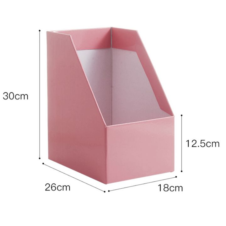 2X%20Kraft%20Paper%20Magazine%20Rack%20Bookend%20Large%20Book%20Stand%20File%20Holder%20Foldable%20Documents%20Organizer%20Office%20Storage%20Rack%20-%20Image%204