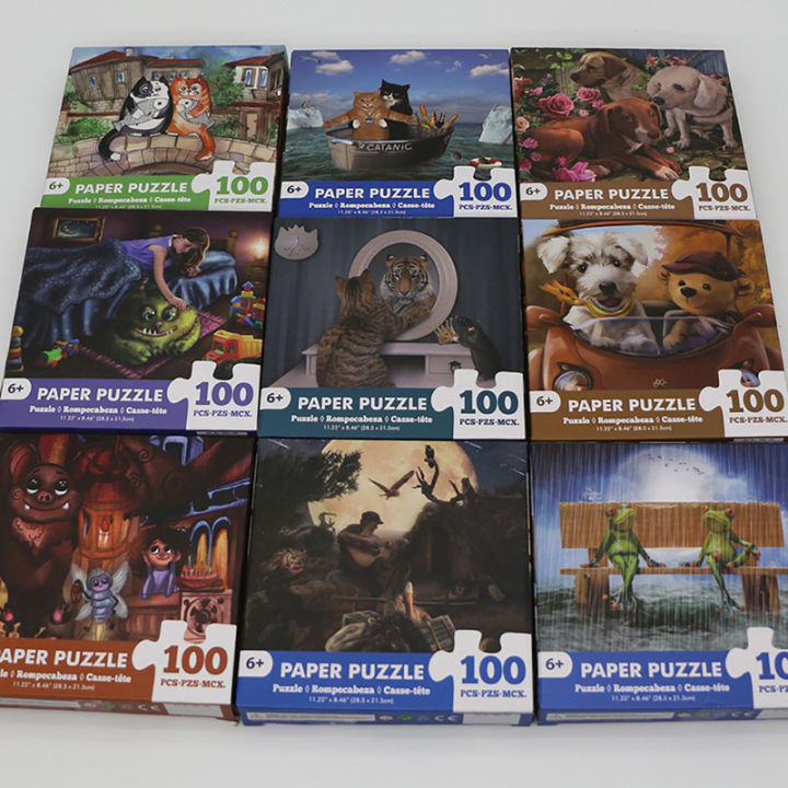 Jigsaw%20Puzzle%20100%20Pieces%20Assembling%20Picture%20Photo%20Educational%20Stress%20Relief%20Toy%20-%20Image%204