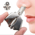 Mini Portable Nose Hair Removal Tool Waterproof Stainless Steel Man Manual Nose Hair Trimmer for Nose Ear Moustache and Whiskers Hair. 