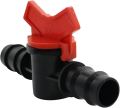 16mm Mini Control Ball Valve (1-Pc) Barb Connector for Drip Irrigation Watering Hose Pipe Tap Connectors Gardening Agricultural Drip Irrigation System..