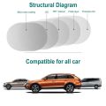 【Ready Stock】 2PCS Car Rearview Mirror Anti-Fog Film Anti-glare Waterproof Rainproof Film. 