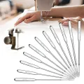 Sewing Machine Needles, 60Pcs Universal Ballpoint Sewing Machine Needles Sewing Machine Accessories for Denim Jeans. 
