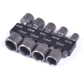 5-13mm steel power nut driver drill bit set 1/4" hex shank metric socket wrench Encounter.