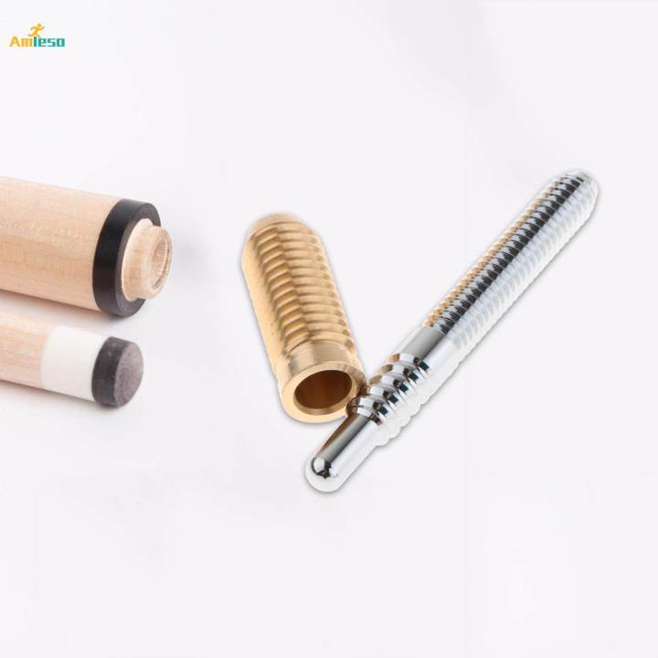 Billiards%20Pool%20Cue%20Joint%20Pin%20Insert%20Stainless%20Steel%20Billiards%20Accessories%20-%20Image%202