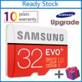 【Ready Stock+FREE Shipping+COD】100% Original Samsung Evo Plus Memory Card 32GB 64GB 128GB 256GB 512GB Micro SDXC C10 U3 Micro SD Card SDcard. 