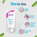 Veet 30gm Sensitive Skin Hair Removal Cream for Body & Legs, Freshest Smell with Aloe Vera Extract Leaves Skin Feeling Smooth, Moisturized & Visibly Glowing, Dermatologically Tested.