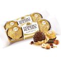 Ferrero Rocher Chocolate Pralines Treat Pack 3 Pcs Pouch, 37 gm. 