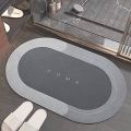 Super Absorbent Floor Mat with Non-Slip Bottom/Non-Slip Pvc Bathroom Floor Mat Easy to Clean.